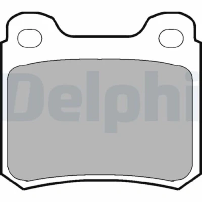 Imagen de DELPHI LP915 Juego de pastillas freno no preparado para indicador desgaste Chapa antichirridos sin accesorios MERCEDES BENZ: Clase C Berlina