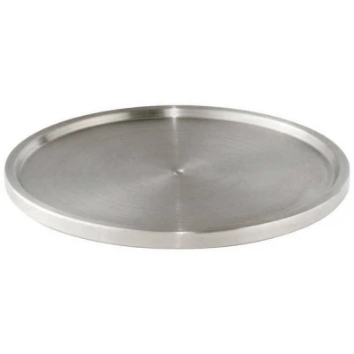 Imagen de Wenko Portautensilios giratorio Uno acero inox bandeja giratoria Plata mate