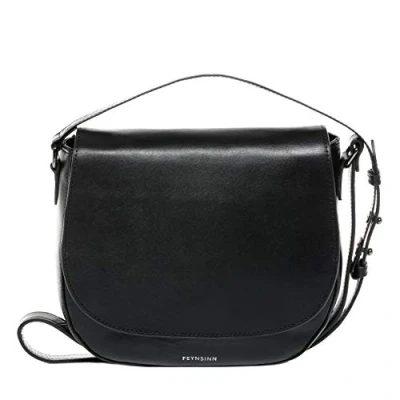 Imagen de FEYNSINN Berlin Bolso de Hombro pequeño Cuero para Mujer I Cartera Tote Bag ZOE Negro Hecho a Mano