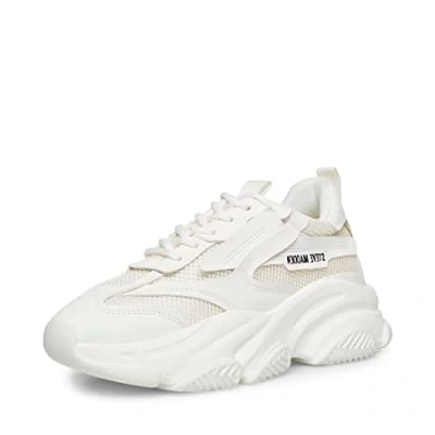 Imagen de Steve Madden Posesión, Zapatillas Mujer, White, 37 EU