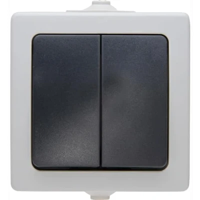 Imagen de Kopp 565556008 Interruptor estanco, color: gris