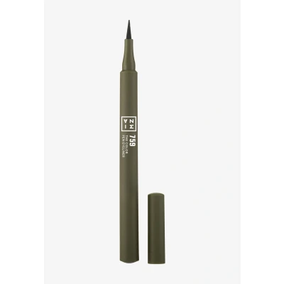 Imagen de 3INA MAKEUP The Color Pen Eyeliner 759 Verde Oliva Líquido Mate Delineador de Ojos Colores 10h Duración Apto Sensibles Vegan Cruelty Free