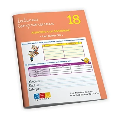 Imagen de Lecturas comprensivas 18 / Editorial GEU 5º Primaria Mejora la comprensión lectora Recomendado como apoyo Actividades sencillas (SIN COLECCION)