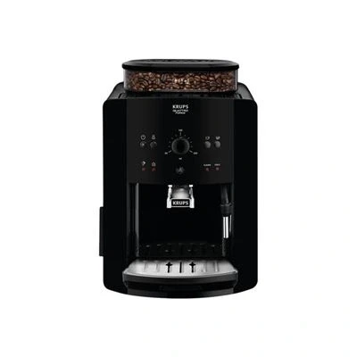 Imagen de Krups Arábica Cafetera Espresso Automática, 1450 W, 1.7 litros, Acero Inoxidable, Negro