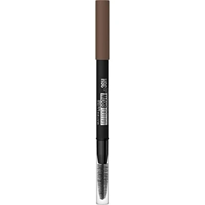 Imagen de Maybelline New York, Lápiz de Cejas Tattoo Brow 36H, rellenas y naturales, Larga duración, Resistente al agua, Tono 05 Medium Brown, 0,73 g