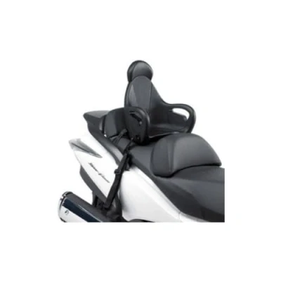 Imagen de Givi S650 Poliuretano Asiento con Cinturón para Motocicleta de 5 a 8 Años, Negro