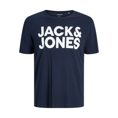 Imagen de Jack &amp; Jones Jjecorp LOGO TEE Oneck Camiseta estampada, Hombre, Talla: 6XL, Navy blazer 2