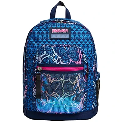 Imagen de Seven Mochila, NEW FIT GRACEFUL Mochila acolchada, bolsa para libros, chicos&amp;chicas gran capacidad, la escuela, el deporte y tiempo libre