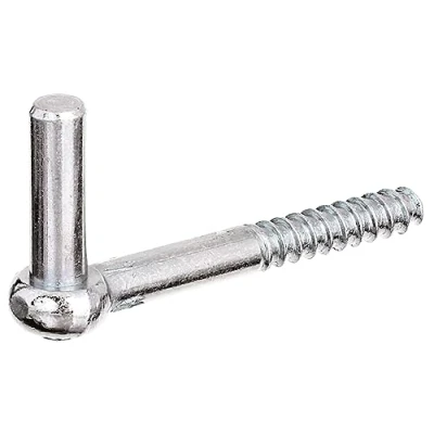 Imagen de Alberts 326128 Gozne para atornillar, En forma de J, con roscado cortado, Acero inoxidable, Ø del entre eje 13 mm, Longitud 155 mm
