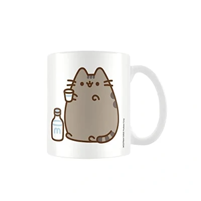 Imagen de Pusheen Yum Taza (tamaño único), Color Blanco y Gris