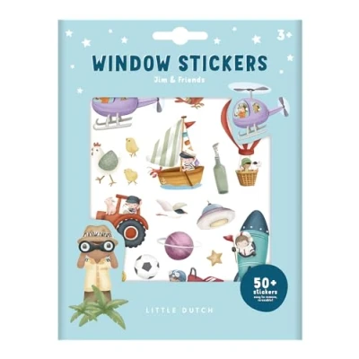 Imagen de Pegatinas para Ventana Jim &amp; Friends