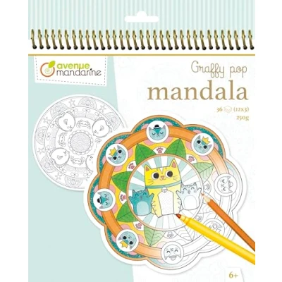 Imagen de Clairefontaine ES Mandala para colorear de Avenue Mandarine