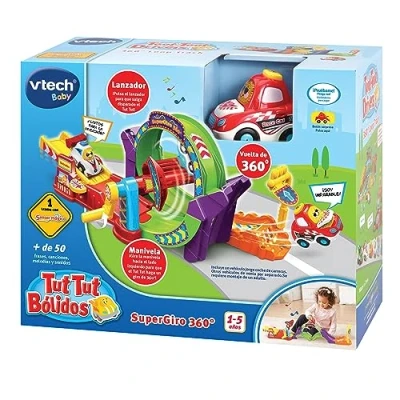 Imagen de VTech TTB Supergiro 360º Pistas Coches looping tut bólidos (3480 534922) , color/modelo surtido