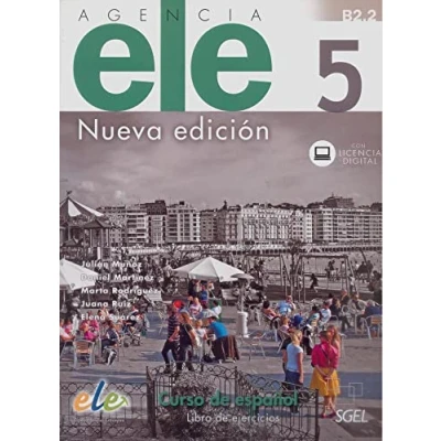 Imagen de Agencia ELE 5 Libro de ejercicios. Nueva edición. + licencia Digital: ejercicios digital (B2.2)