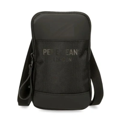 Imagen de Pepe Jeans Bromley Bandolera Pequeña Negro 10,5x18x2 cms Poliéster