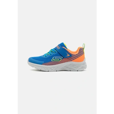 Imagen de Skechers Microspec II Zapatillas para niños, Talla: 36, Royal/orange Zapatos