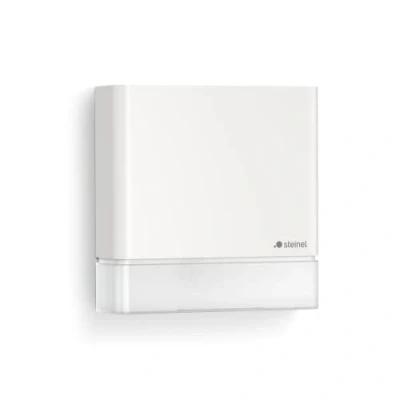Imagen de Steinel IS 180 Digi Sensor de movimiento, en color blanco, con detección 180, alcance 8 metros y conexión Bluetooth Mesh inteligente a través una aplicación
