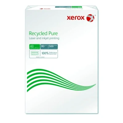 Imagen de Papel Ambiental/impresora Xerox 003R98105 puro reciclado, A3, 80 g/m², 500 hojas, blanco