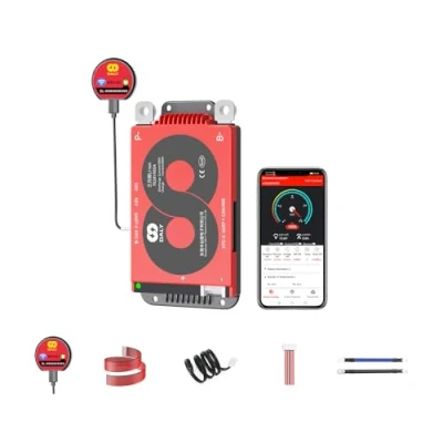 Imagen de DALY Smart BMS 3S 20S 40A a 500A con módulo WiFi y Placa de protección comunicación Can 485 para Paquete batería Litio Iones (Li Ion 7S 24V, 100A)
