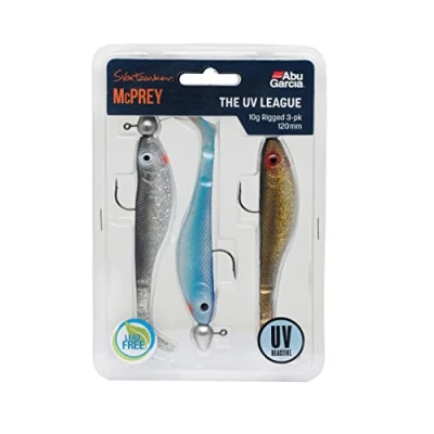 Imagen de Abu Garcia Svartzonker Mcprey Cebo de plástico Suave, Unisex, The UV League, 120 mm