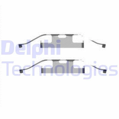 Imagen de DELPHI LX0596 Kit de accesorios, pastillas frenos VOLKSWAGEN: Touareg I, Multivan 5 (7HM, Transporter