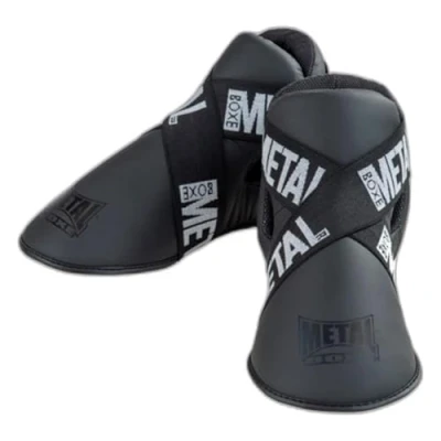Imagen de Metal Boxe Protège pieds Noir Taille XL