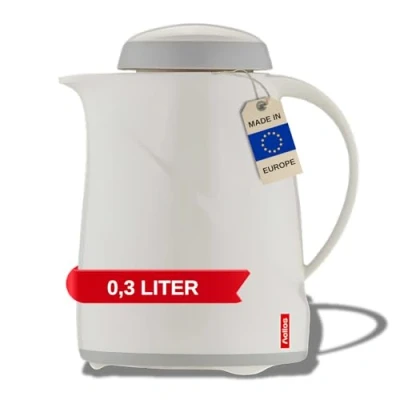 Imagen de Helios Wave plástico vacío Jarra, plástico, Blanco, 0.3 Litre