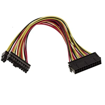 Imagen de Kalea INFORMATIQUE Cable Adaptador ATX 24 Hembra a ATX24 Macho o 20 + 4 Longitud 30 cm