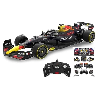 Imagen de JAMARA Oracle Red Bull Racing RB18 1:18 2,4 GHz Pintura Fiel al Coche RC