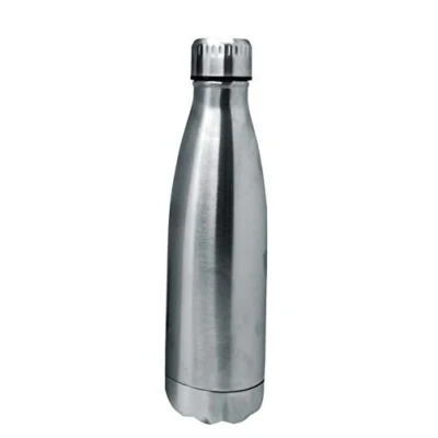 Imagen de Nerthus FIH 591 Termo Doble Pared para frios y Calientes Diseño INOX de Acero Inoxidable 500 ml Libre BPA, Tapon Hermético, 18/8