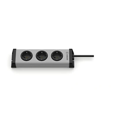 Imagen de Ehmann 0200x00032303 Regleta Universal (3 enchufes, Cable de 3 m)