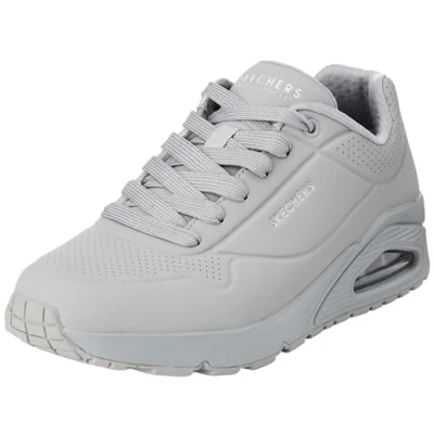 Imagen de Skechers Uno Stand On Air, Zapatillas para Hombre, Light Grey Durabuck Mesh, 42.5 EU