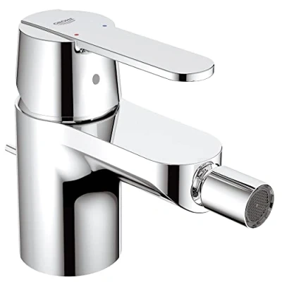 Imagen de Grohe Feel QuickFix Grifo de bidé monomando (vaciador automático, menor consumo agua, instalación rápida, altura 150mm), cromo, 32558000