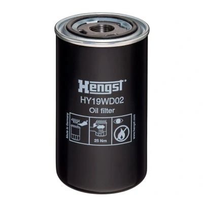 Imagen de HENGST FILTER HY19WD02 Filtro de aceite 1 12 UNF enroscable