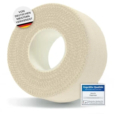 Imagen de Mantle Kletterzubehör Climbing Tape Protección pasiva para Escalada, Color Blanco, Talla m