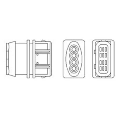 Imagen de MAGNETI MARELLI 466016355128 Sonda lambda térmico 4 VOLVO: S40 I, V40 Familiar