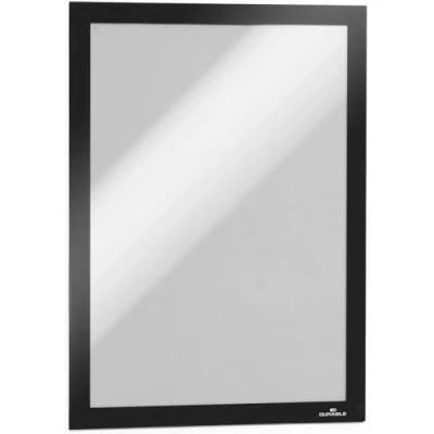 Imagen de Durable 487201 Marco informativo Duraframe (A4, autoadhesivo con cierre magnético) 2 unidades, negro