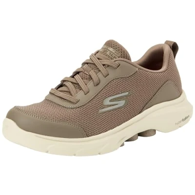 Imagen de Skechers Go Walk 7, Zapatillas de Deporte Hombre, Tela Sintética Gris Topo, 41 EU