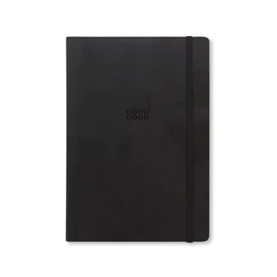 Imagen de Letts of London Agenda académica Edge A5 2024/2025, vista semanal con notas (18 m), color negro