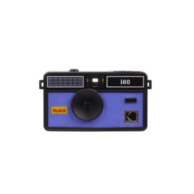 Imagen de Kodak i60 Cámara de película Reutilizable 35 mm, Estilo Retro, sin Enfoque, Flash Integrado, Prensa y emergente (Muy Peri)