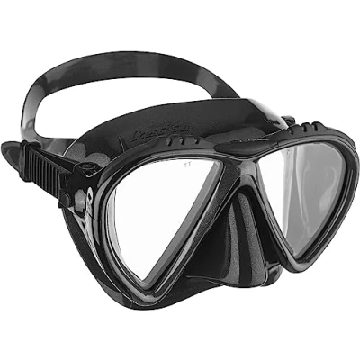 Imagen de Cressi Tauchmaske Lince Low Volume Made In Italy Gafas de Buceo, Unisex, Negro, Talla única