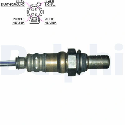 Imagen de DELPHI ES20045 12B1 Sonda lambda plana, térmico JEEP: Grand Cherokee 2, I, WRANGLER CHRYSLER: PT Cruiser Familiar, VOYAGER 4