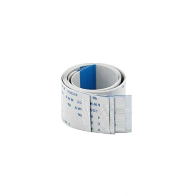 Imagen de sourcing map A Tipo 10 Pcs 200mm Cable Plano Flexible de 0,5mm Diámetro con Terminal 40 Pin Módulo FFC AWM 20624 80C 60V VW 1