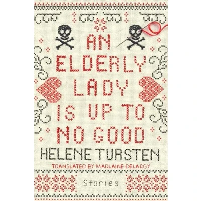 Imagen de An elderly lady is up to no good