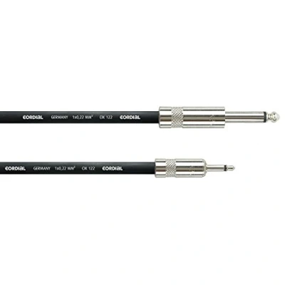 Imagen de CORDIAL Cable patch modular jack/minijack mono 1 m AUDIO Select Mini jack