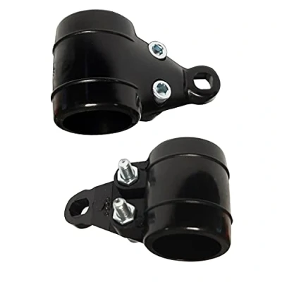 Imagen de cyclingcolors 2x Soporte de montaje faros motocicleta moto ciclomotore abrazadera lámpara