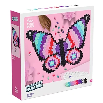 Imagen de Plus Puzzle 7 Años Mariposa Juegos Educativos O Más 5 800 Piezas Regalos para Niñas Niños