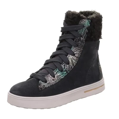 Imagen de Superfit Stella Botines con cordones para niños, Talla: 30, Grau Zapatos