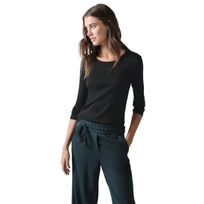 Imagen de Cecil B322077 Camiseta con Cuello Redondo, Negro, M Mujeres