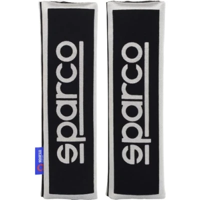 Imagen de SPARCO OPC12120001 Almohadilla de cinturón seguridad negro/gris Poliéster